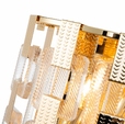 Cumpăra Aplică de perete decorată cu sticlă si elemente metalice. CLN185-2W Luis la Rafi Decor
