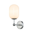 Cumpăra Aplică de perete cu abajur din sticlă pe bază metalică. LP4009-1W  la Rafi Decor