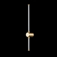 Cumpăra Aplică de perete cu panou LED rotunjit într-o carcasă de sticlă.  LP5033-L60W Fusion la Rafi Decor