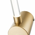 Cumpăra Aplică de perete cu panou LED rotunjit într-o carcasă de sticlă.  LP5033-L60W Fusion la Rafi Decor